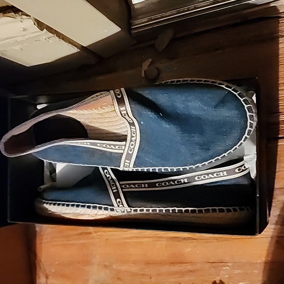 Coach Denim Espadrilles - Picture 1 of 3